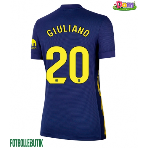 Atletico Madrid Giuliano Simeone #20 Bortatröja Kvinnor 2025-26 Kortärmad